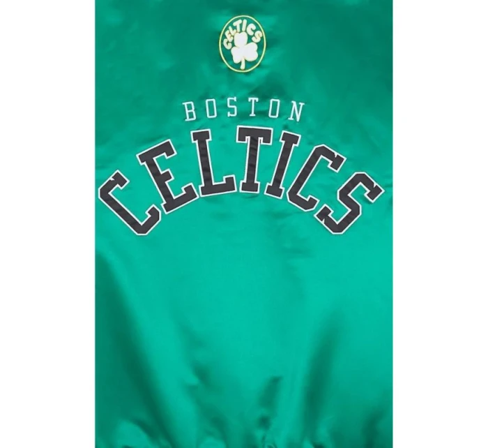 Mitchell & Ness NBA Boston Celtics Primetime Heavyweight Satin Jacket Vintage Celtics Logo M JK8453-BCEKYGN Pánske