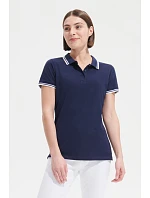 SOL'S Pasadena Women Dámské piqué polo model 22521901 black/lime SOL'S Pasadena Women Dámské piqué polo model 22521901 black/lime