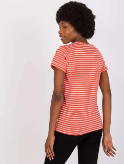 T shirt model 21898736 ciemny pomarańczowy - FPrice