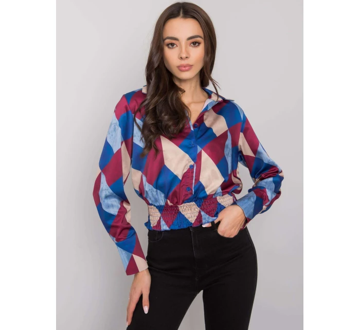 Blúzka DHJ BZ 15251.82 gaštanová