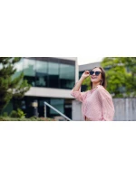 Dámske slnečné okuliare Vuch Trisha Vertical Brown