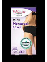 Bavlnené menštruačné nohavičky MENSTRUAL BOXER NORMAL - BELLINDA - čierna