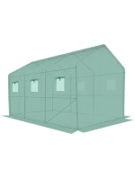 Krycia plachta pre záhradný tunel 200x350x200 cm ZELENÁ