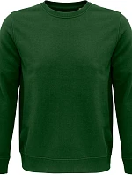 Unisex mikina SOL'S Comet z bio bavlny 25.3574 fľaškovozelená