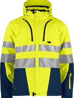 Padded Softshell 3vrstvá bezpečnostní softshellová bunda 64. hi vis model 22463273 - ProJob