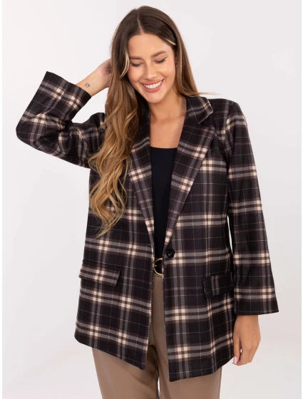 IT MA bunda 21739.16P čierna a béžová IT MA bunda 21739.16P čierna a béžová