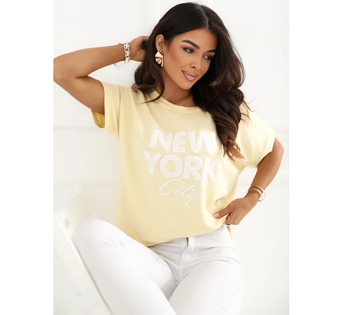 Blúzka RV BZ A1262.00 svetložltá