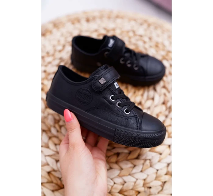 Detské klasické tenisky Big Star - čierne