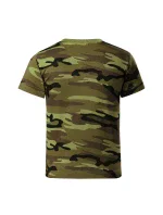 Maskáčové tričko maskáčová zelená