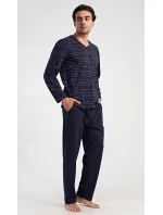 Pánské pyžamo dlouhé model 21417143 - Vienetta MAN