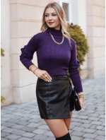 Dámský svetr tmavě fialový Dstreet model 21964214 - FashionStreet