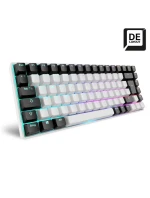 Sharkoon SKILLER SGK50 S3 USB QWERTZ herná klávesnica nemecká biela Sharkoon SKILLER SGK50 S3 USB QWERTZ herná klávesnica nemecká biela