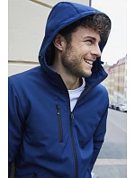 Padded Hooded Softshell Men Pánská zateplená softshellová bunda s kapucí model 22454925 red - Clique