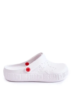 Pánské lehké pantofle Big Star model 21593890 Bílé - Big Star Shoes