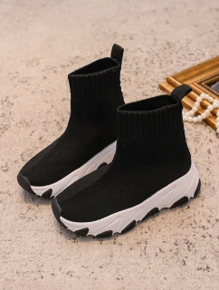 Dětské sportovní boty s černobílé model 21634671 - Boto