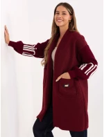Cardigan IT SW 80678.84 bordó