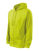 Pánska mikina Trendy Zipper MLI-41062 Lime green - Malfini