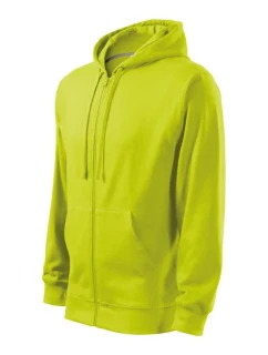 Pánska mikina Trendy Zipper MLI-41062 Lime green - Malfini