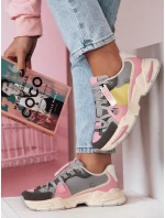 Dámské sportovní tenisky grey Dstreet model 21983965 - FashionStreet