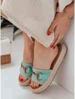 Dámske žabky MISSWAVE zelené FashionStreet ZY0949