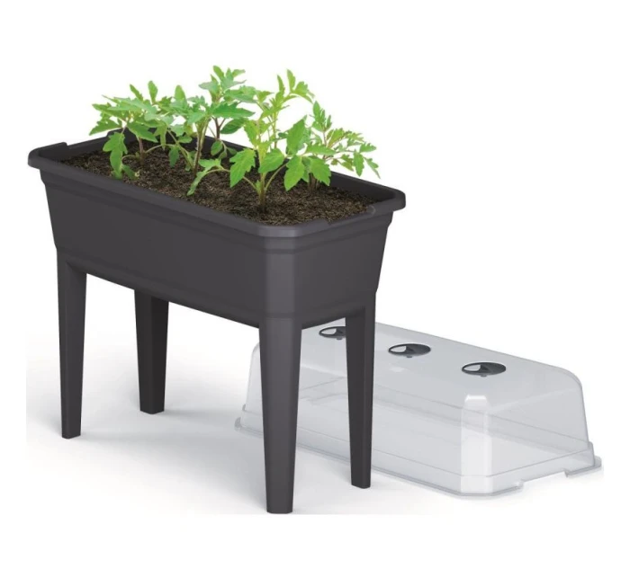 STOJACA SKLENENENÁ SADA RESPANA ECOLINE 74,6x77,7x36,8 cm ANTRACIT detské