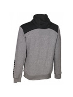 Select Oxford Zip Hoodie U T26-01811 šedá/čierna mikina