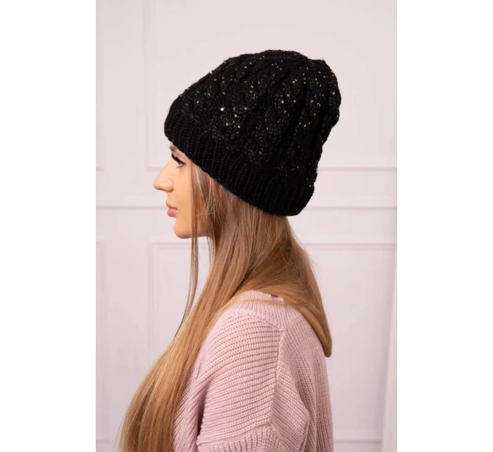 Dámská čepice Kalina model 18752245 černá - K-Fashion