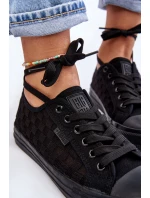 Klasyczne Niskie Trampki Big Star LL274072 Czarne