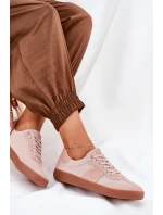 Sneakersy Damskie Big Star RR274373 Różowe