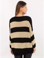 Jumper MI SW 2909.55 čierny a zlatý Jumper MI SW 2909.55 čierny a zlatý