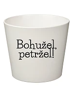 BOHUŽEL, PETRŽEL! - velký květináč