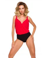 Šifónové body M649 čierne - Moe