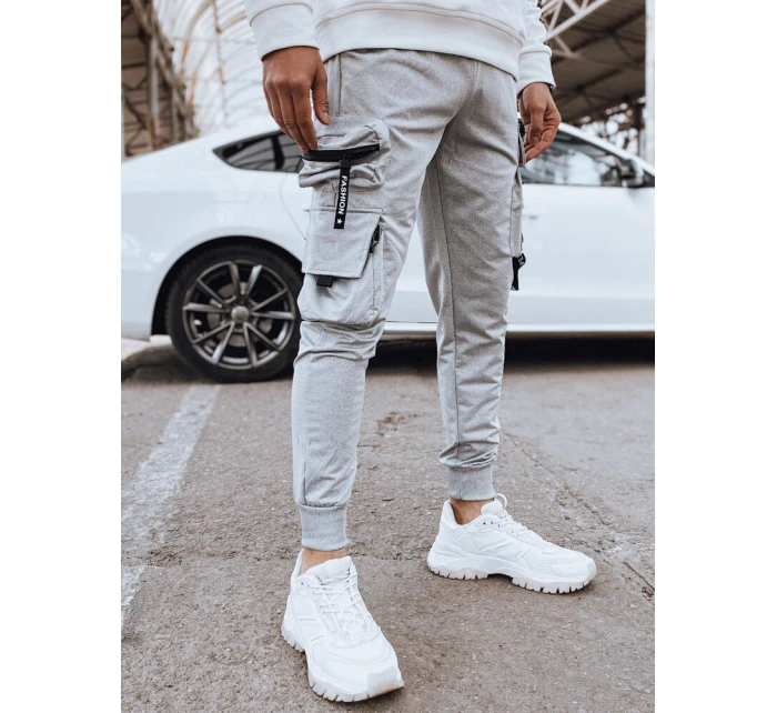 Pánské bojové kalhoty šedé Dstreet model 21973473 - FashionStreet