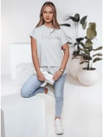 Dámské pistáciové tričko Dstreet model 21976306 - FashionStreet