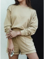 Dámská tepláková souprava beige Dstreet model 21978449 - FashionStreet