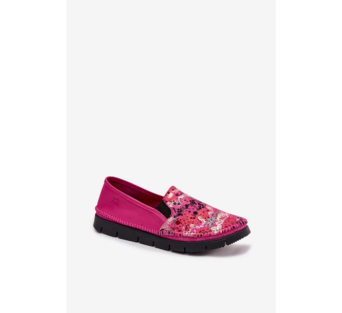 Dámské nazouvací kožené polobotky model 22100727 - Maciejka