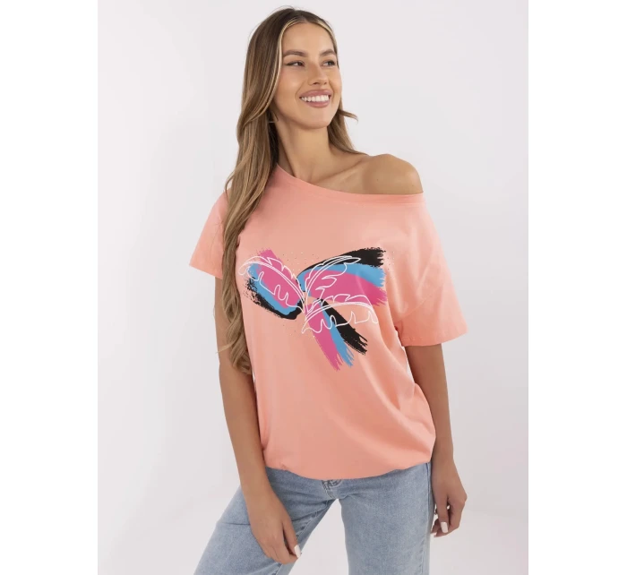 Tričko CLM TS 1019.79 coral Tričko CLM TS 1019.79 coral