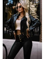 624-3 Krátke strapce z mäkkej ekokože - čierne 624-3 Krátke strapce z mäkkej ekokože - čierne