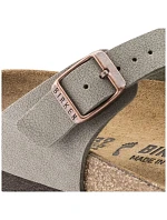 Pánské šedé žabky Gizeh  Stone regular wide dámské model 22260283 - Birkenstock