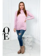 Stojanový sveter fialový