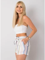 Šortky RO SN 2514.34P biela a modrá