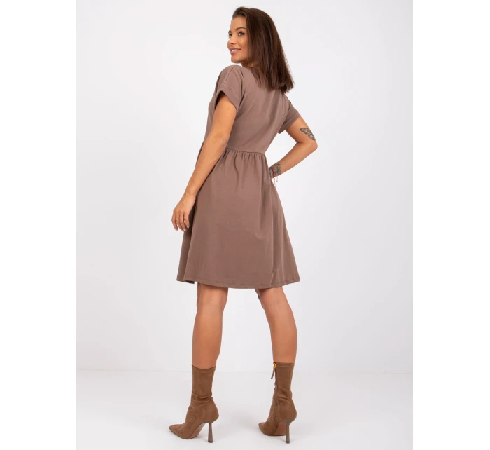 Šaty RV SK 5672.03P hnedé