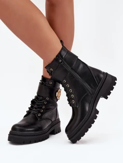 Dámske zateplené pracovné oblečenie Fiorena - čierne