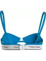 Plavky Dámské topy WIRED BALCONETTE KW0KW02427CGY - Calvin Klein