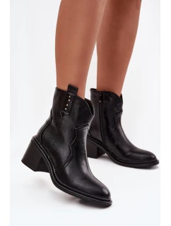 Topánky na podpätku model 221135 Step in style