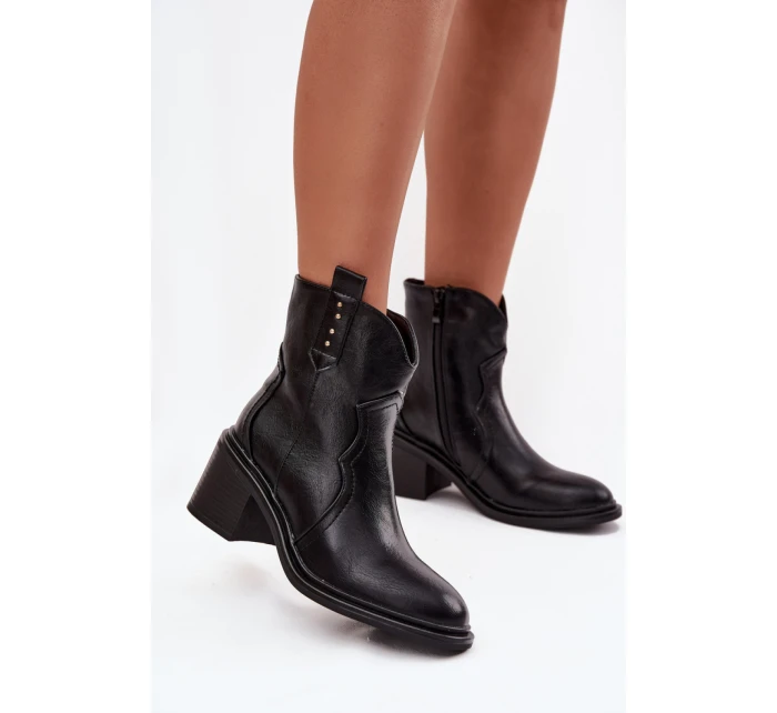 Topánky na podpätku model 221135 Step in style