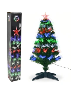 DEKORATÍVNY VIANOČNÝ STROMČEK VIACFAREBNÝ 90CM