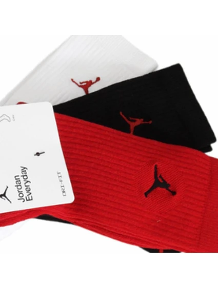 Pánské basketbalové ponožky Air Jordan Everyday Dri-Fit Crew 3-pack - DX9632-918 Pánské basketbalové ponožky Air Jordan Everyday Dri-Fit Crew 3-pack - DX9632-918