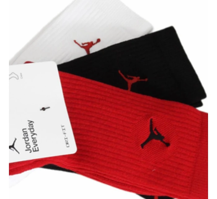 Pánske basketbalové ponožky Air Jordan Everyday Dri-Fit Crew 3-pack - DX9632-918