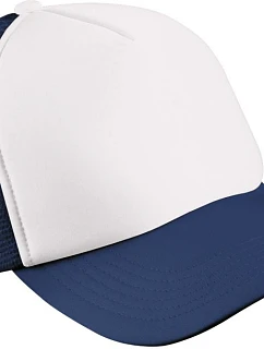 MB Dětská 5 panelová síťovaná kšiltovka 03.00 white/navy model 22503995 - Daiber